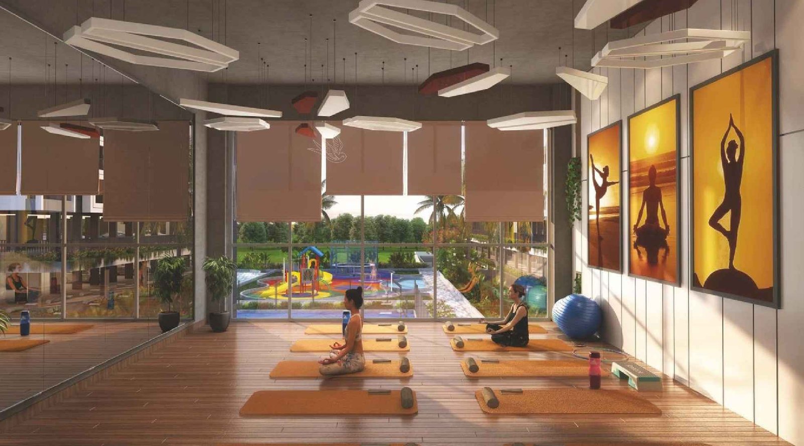Regency-Astra-Amenities-Yoga-Room
